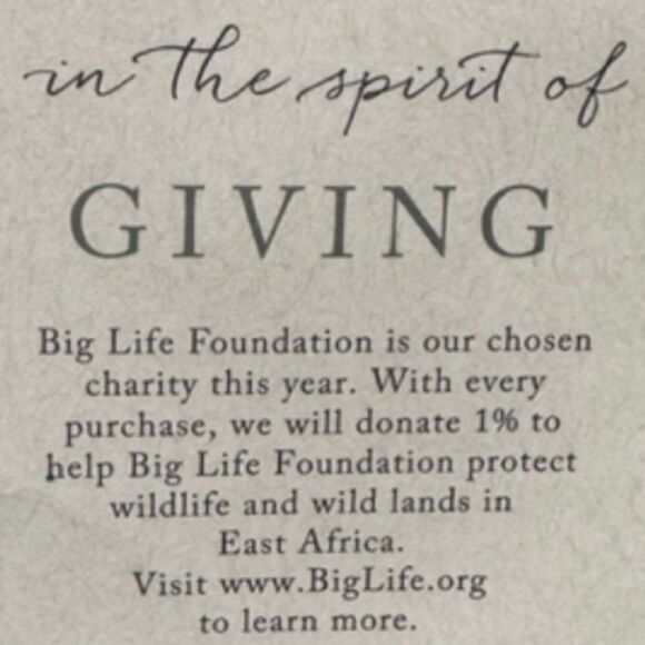 Greenlabel Scsrf/Wrap Sustainable each purchase gives to preserve Wildlife/Lands - Picture 11 of 11